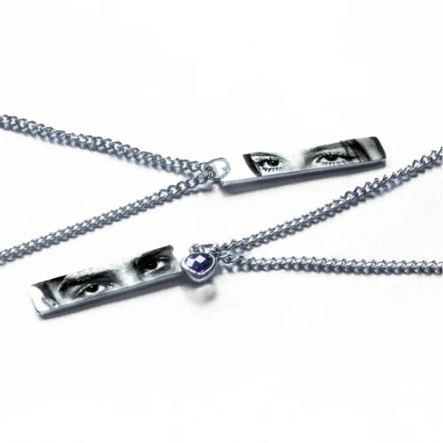 Custom Eyes Photo Necklace