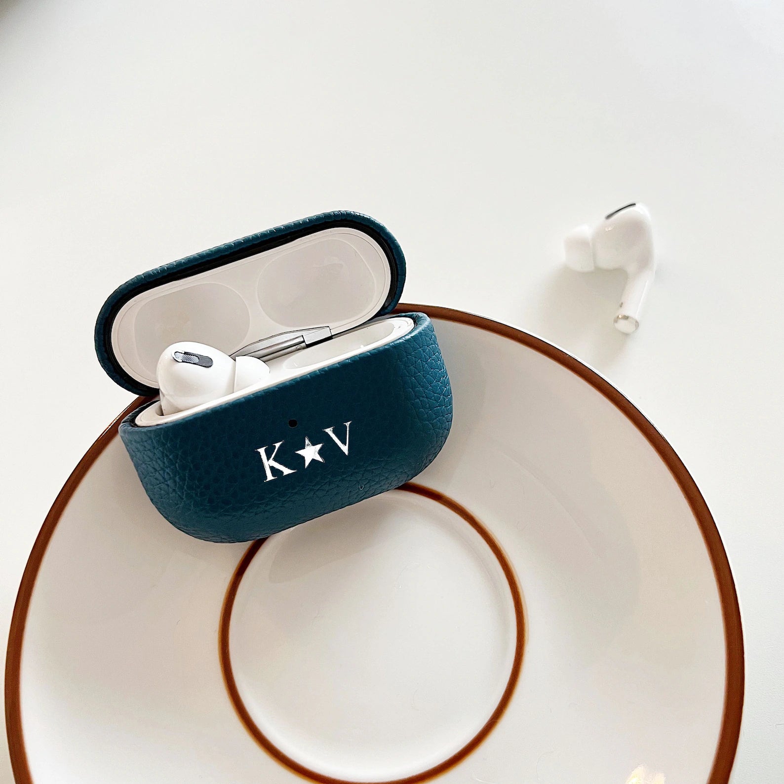 Personalized Initials Airpods Case