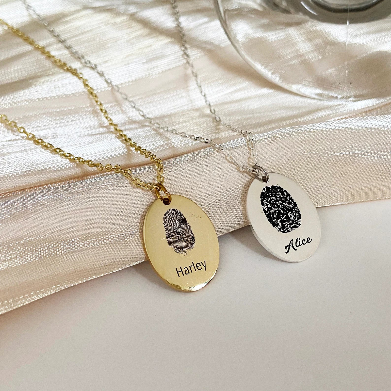 Custom Fingerprint Necklace
