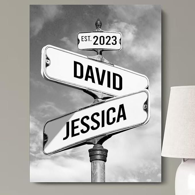 Personalized Street Sign w/ Names