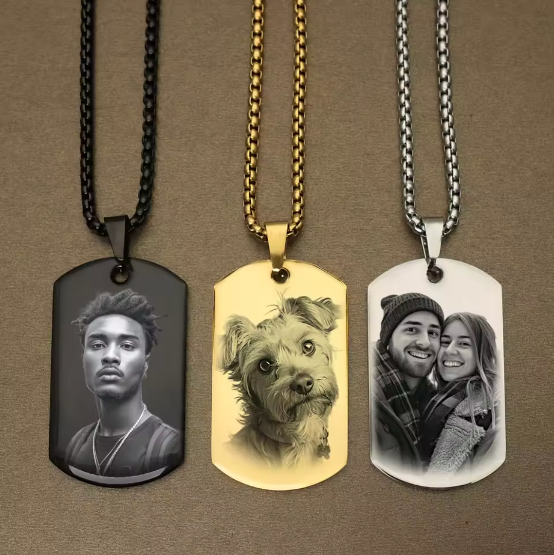 Custom Photo Necklace