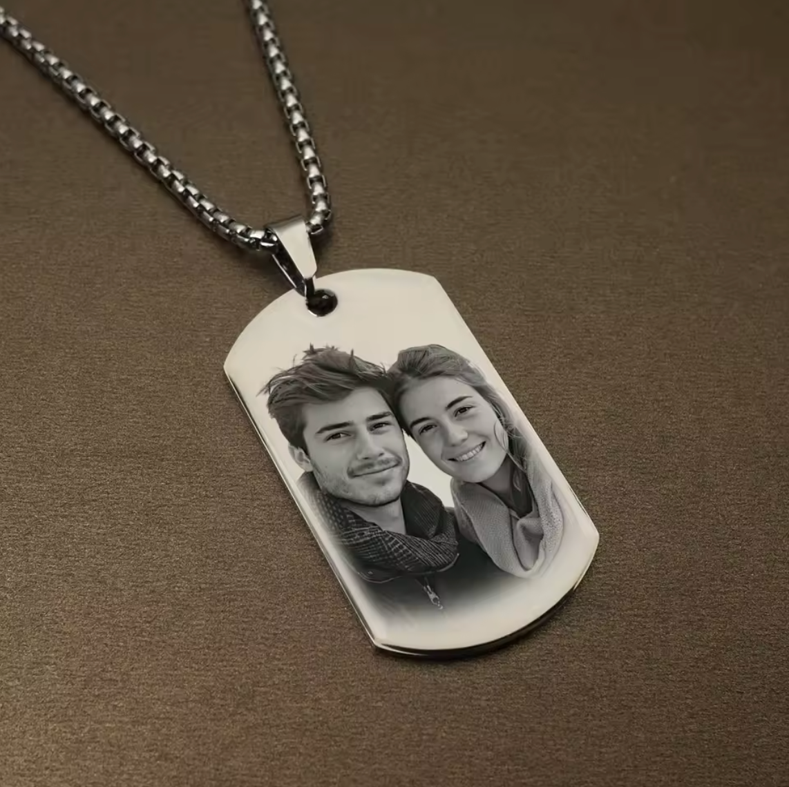 Custom Photo Necklace