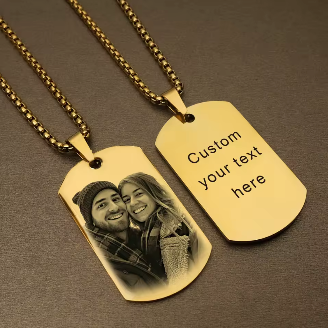 Custom Photo Necklace