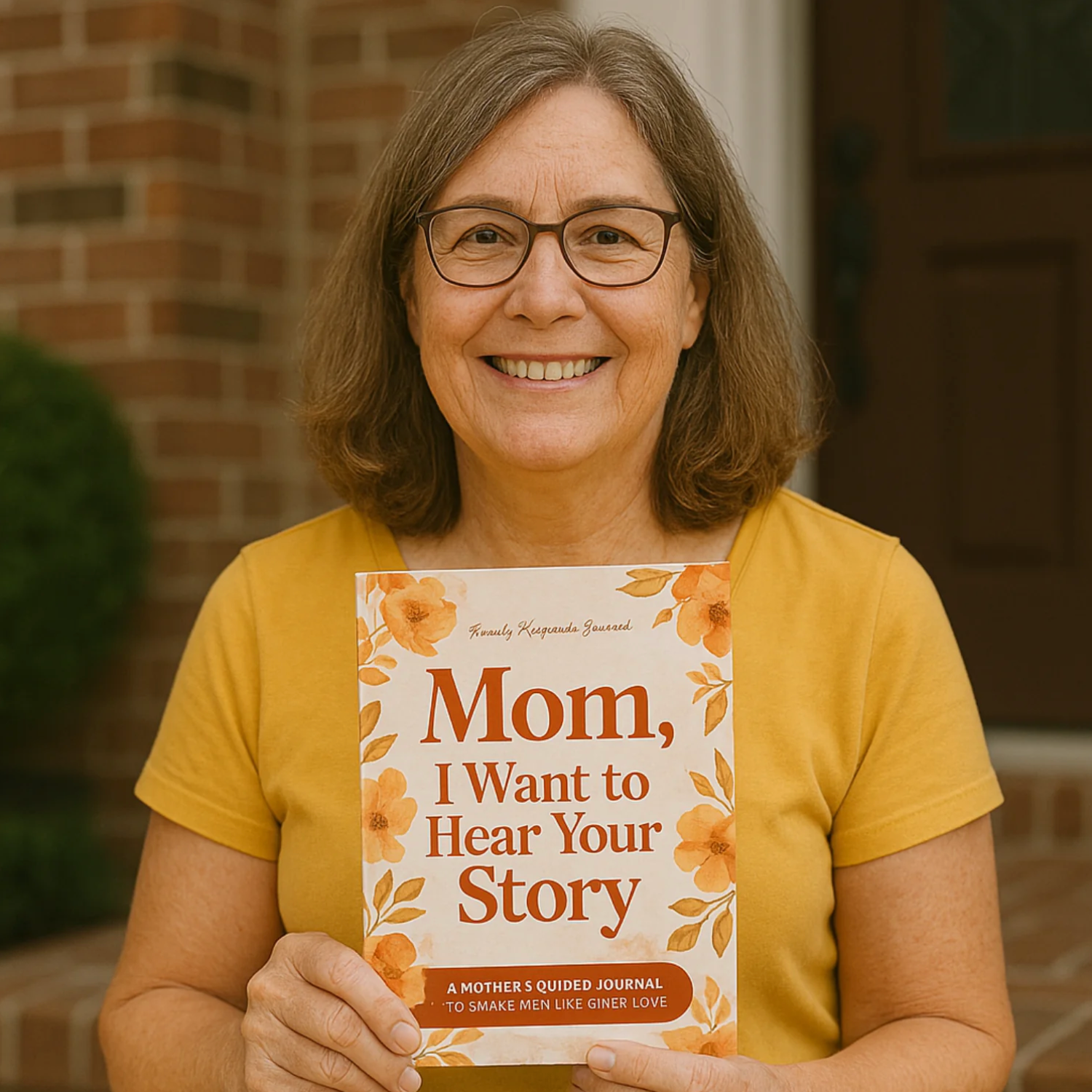 "Mom I Want To Hear Your Story" Journal Book