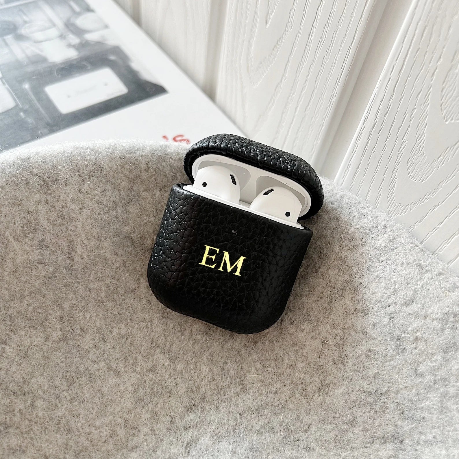 Personalized Initials Airpods Case