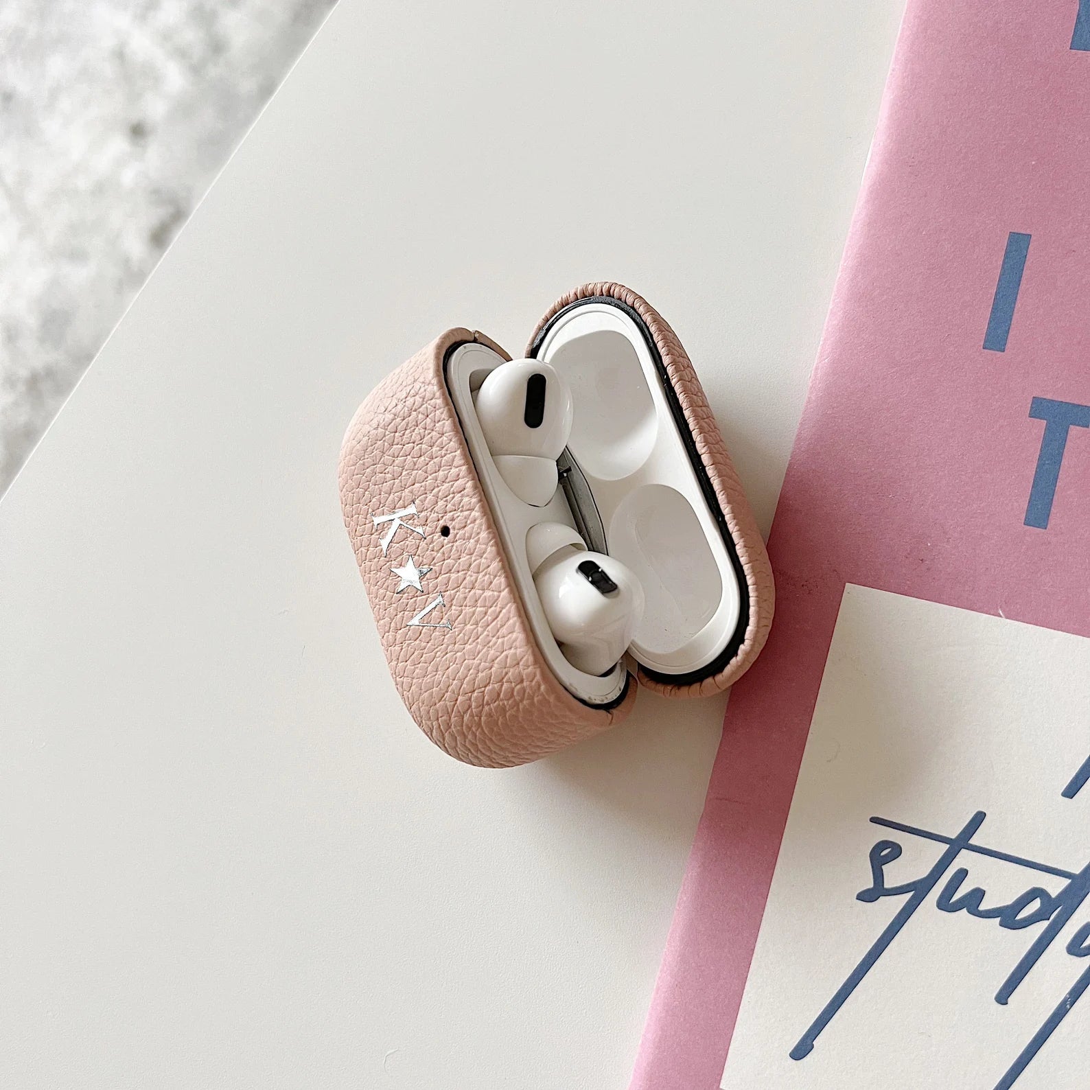 Personalized Initials Airpods Case