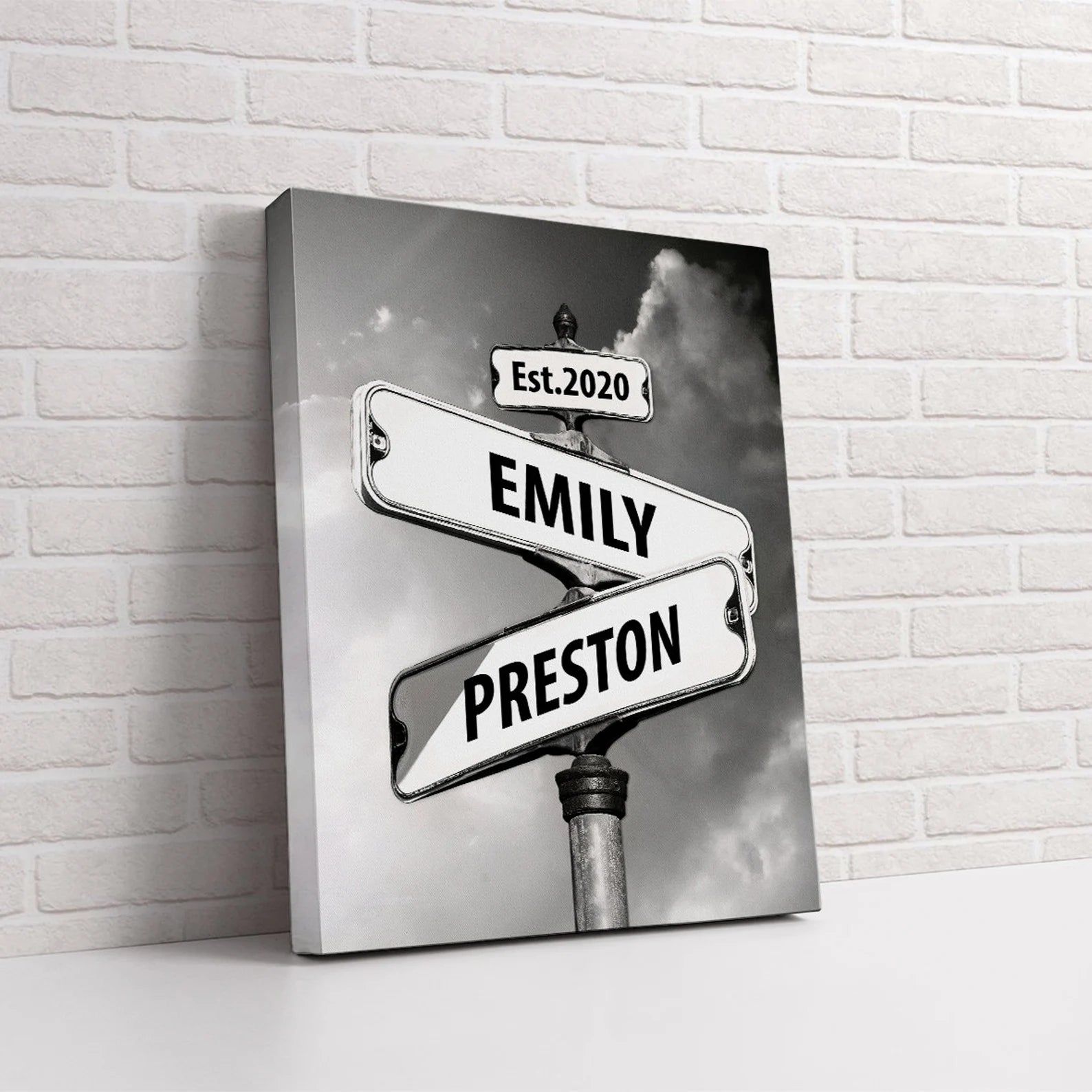 Personalized Street Sign w/ Names