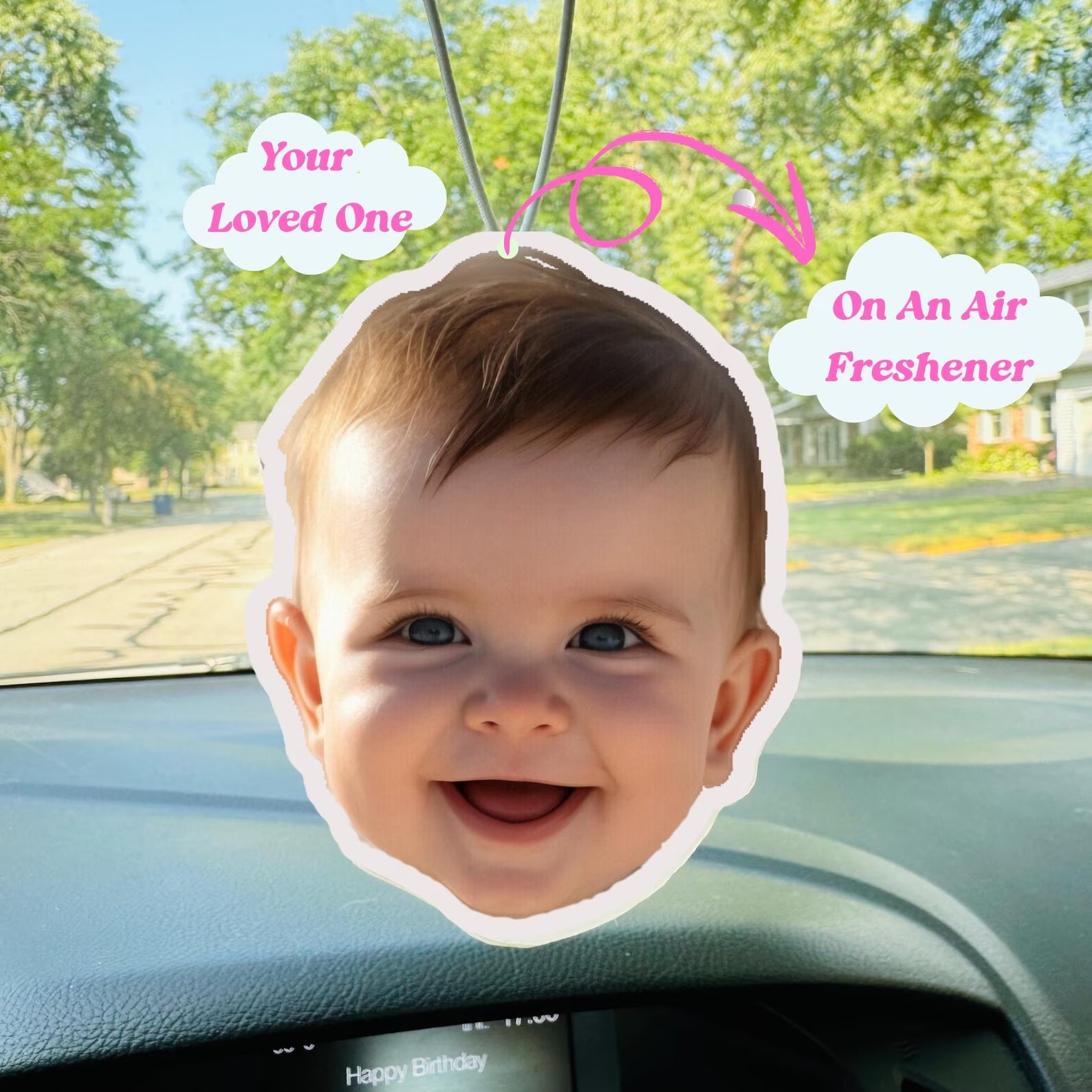 Custom Photo Car Air Freshener